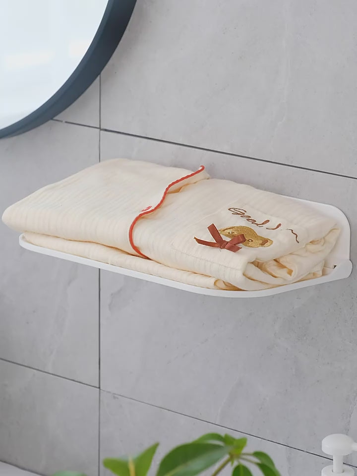 浴室用家庭用品 壁掛け可能な折りたたみ式衣類収納ボックス 穴を開ける