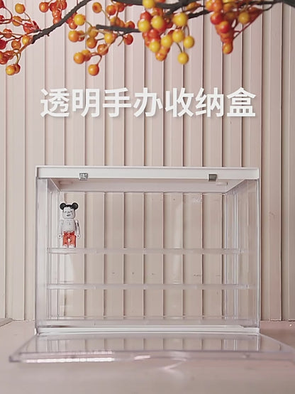 バブルマート ディスプレイボックス 防塵 ブラインドボックス ボックス 透明 手作り 棚仕上げ シングル 重ね収納 ディスプレイスタンド